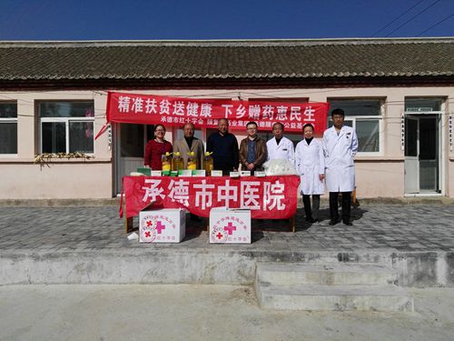 精准扶贫送健康 下乡赠药惠民生—丰宁县杨木栅子乡富贵山村(图1)