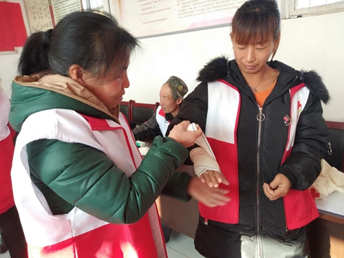 滦平县红十字会组织志愿者开展应急救护培训(图4)