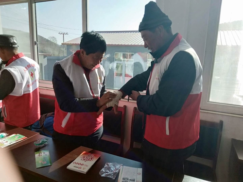滦平县红十字会组织志愿者开展应急救护培训(图5)