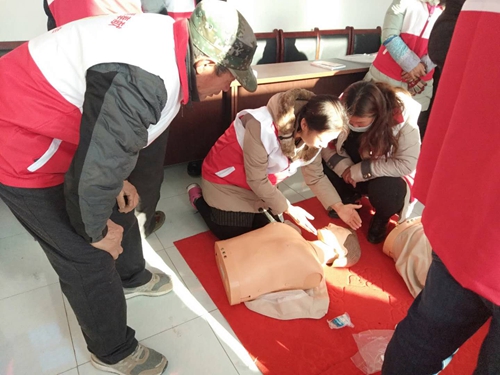 滦平县红十字会组织志愿者开展应急救护培训(图11)