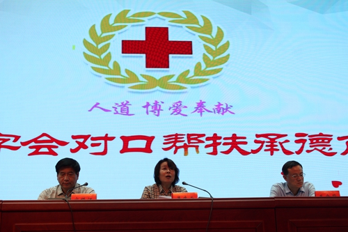 天津市红十字会对口帮扶承德市捐赠仪式在围场县隆重举行(图3)